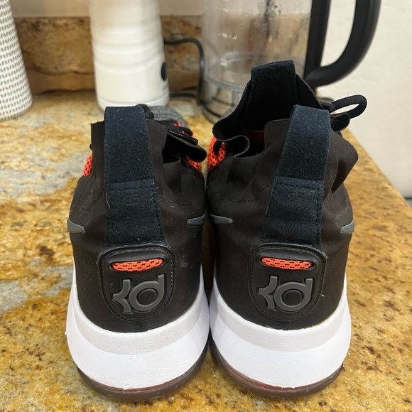 Nike KD 9 Elite Dark Grey Hyper Orange size 11 - Picture 4 of 10